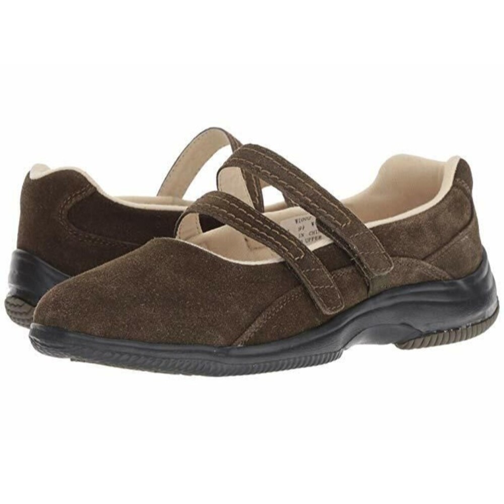 Propet Womens Olive Suede Leather Twilite Walker Mary Jane 7 M(B)